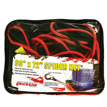 Load image into Gallery viewer, Erickson Straps &amp; Tie Downs 01018 60&quot; x 72&quot; Spider Net W/ 12 Adjustable Hooks W/ Storage Bag