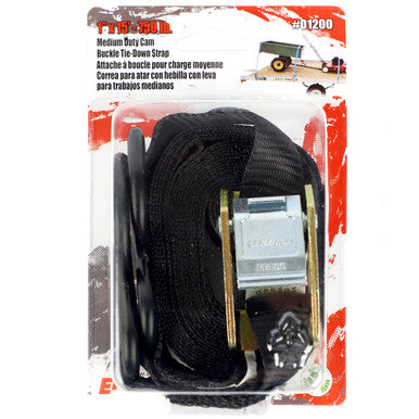 Erickson Straps & Tie Downs 01200 1" X 15' 750 Lb Cam Buckle Strap