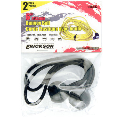 Erickson Straps & Tie Downs 06652 2 Pk 6" Bungey Balls Bulk