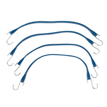 Load image into Gallery viewer, Erickson Straps &amp; Tie Downs 06796 4 Pk 24" Blue EDPM Cold Weather Rubber Tarp Straps -40F
