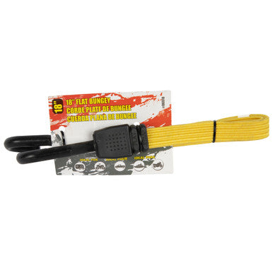 Erickson Straps & Tie Downs 06918 18" Flat Bungey W/ Polycarbonate Hooks