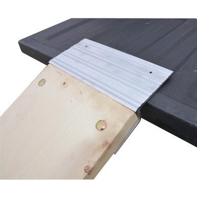 Erickson Straps & Tie Downs 07200 750 Lb Aluminum Ramp Plates 1/4" Deck Plate 2"X8"