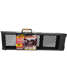 Load image into Gallery viewer, Erickson Straps &amp; Tie Downs 07464 11&quot;X80&quot; Steel Centre Folding Mesh Loading Ramp 800 Lb (Per Ramp)