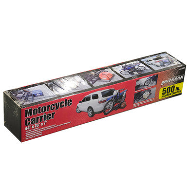 Erickson Straps & Tie Downs 07508 Steel Motorcycle Carrier W/ Gas Can Holder