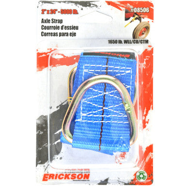 Erickson Straps & Tie Downs 08506 2"X24" 5000 Lb Axle Strap