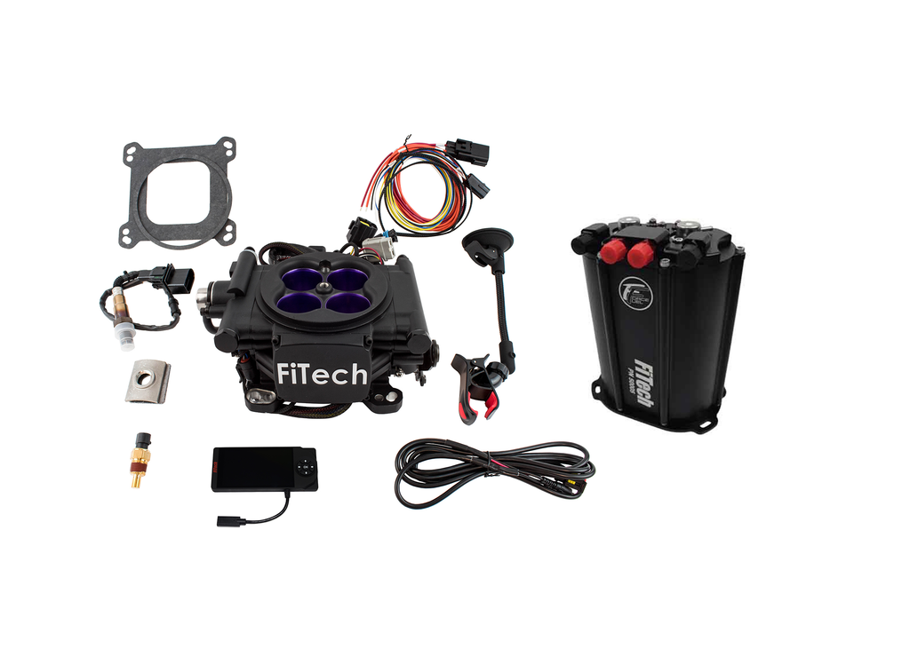 FiTech Fuel Injection 35408 Mean Street 800 HP Matte Black EFI System
