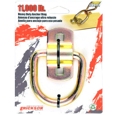 Erickson Straps & Tie Downs 09111 11,000 Lb Heavy Duty Forged Anchor Ring