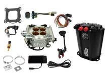 Load image into Gallery viewer, FiTech Fuel Injection 35413 Go EFI 8 1200 HP Bright Aluminum Finish System Master Kit