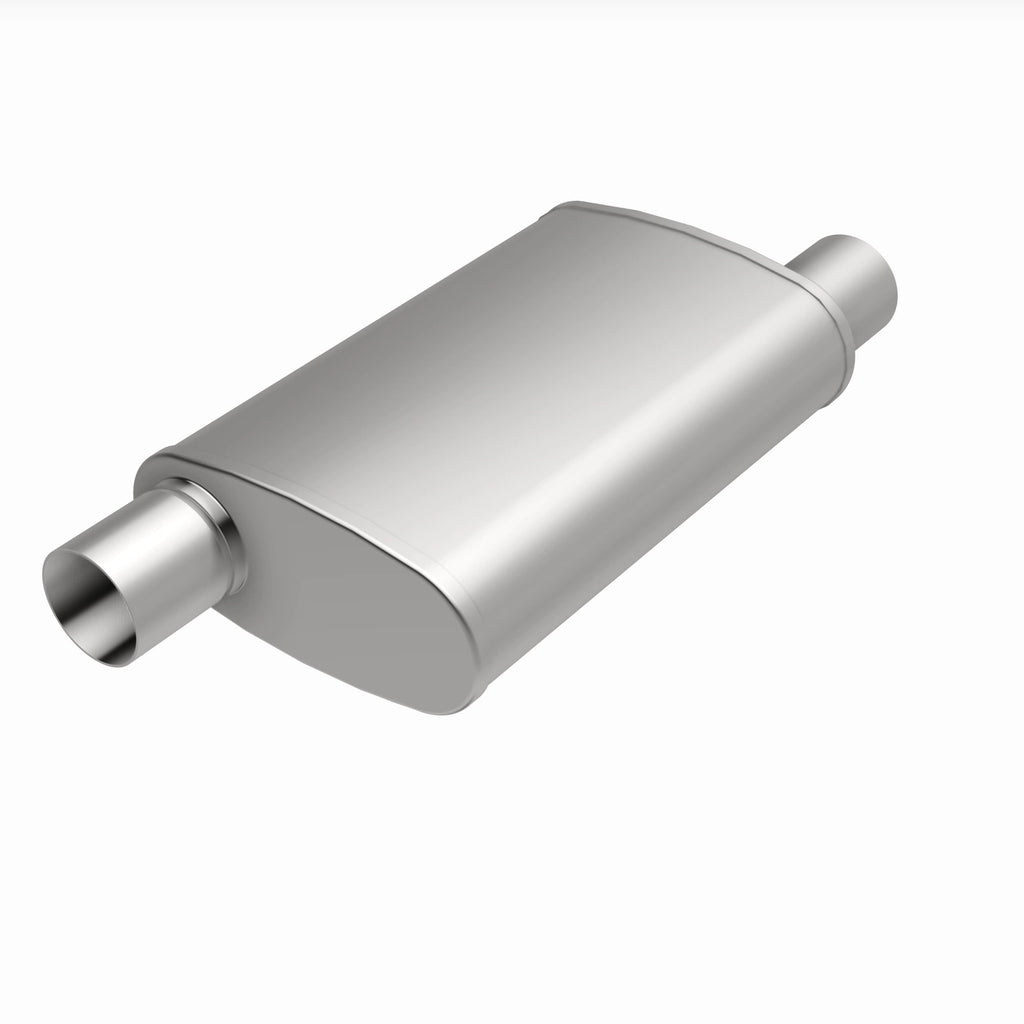 MagnaFlow Exhaust Products 13236 Multi-Chamber Performance Muffler; 2.5in. Offset/Offset; 4x14x9 Body