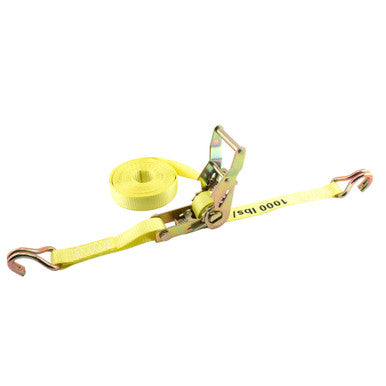 Erickson Straps & Tie Downs 51326 1"X25' 3000 Lb Ratchet Strap Bulk Yellow