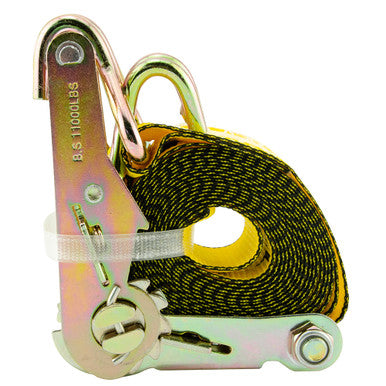Erickson Straps & Tie Downs 52300 2"X15' 5000 Lb Ratchet Strap Bulk Yellow