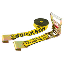 Load image into Gallery viewer, Erickson Straps &amp; Tie Downs 58500 2"X30' 10,000 Lb Long Handle Ratchet Flat Hks W/ Bonus Web Clamp Bulk