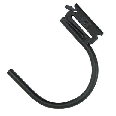 Erickson Straps & Tie Downs 59141 Large E-Track "J" Storage Hook Blk Bulk