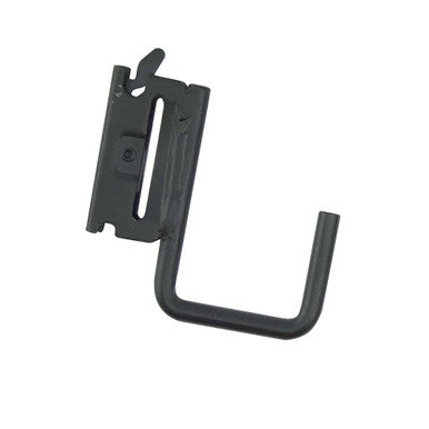 Erickson Straps & Tie Downs 59142 Small E-Track Square "J" Storage Hook Blk Bulk