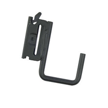 Load image into Gallery viewer, Erickson Straps &amp; Tie Downs 59142 Small E-Track Square "J" Storage Hook Blk Bulk