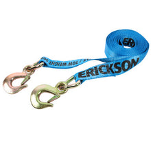 Load image into Gallery viewer, Erickson Straps &amp; Tie Downs 59301 2&quot;X20&#39; 10,000 Lb Tow Strap W/ Forged Safety Snap Hook Bulk