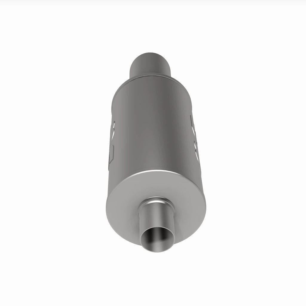 MagnaFlow Exhaust Products 14826 Straight-Through Performance Muffler; 2.25/4in. Center/Center; 7x14x7 Body