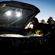 Load image into Gallery viewer, KC HiLiTES 355 KC Cyclone V2 LED Under Hood 2-Light System Universal