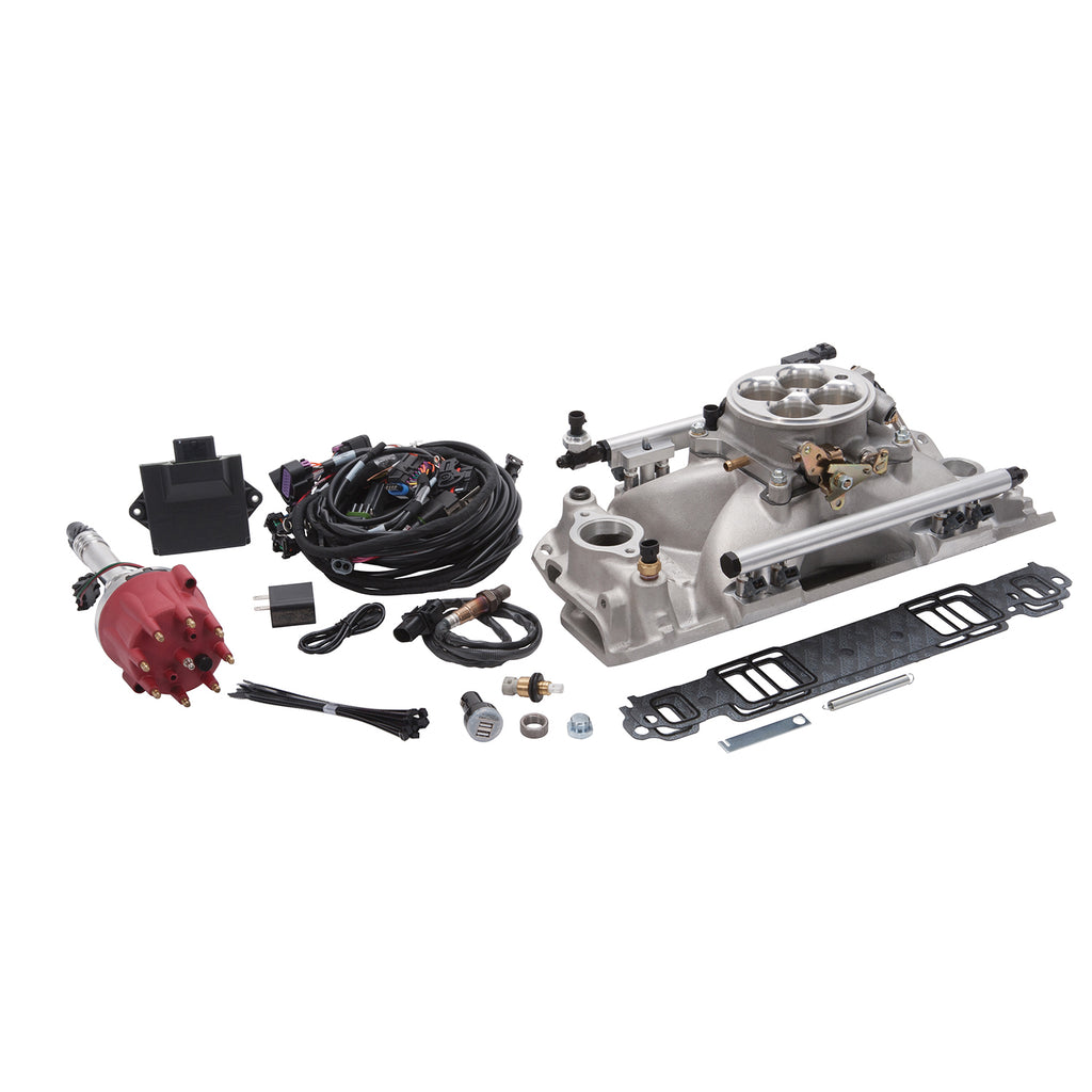 Edelbrock 356900 Fuel Injection System for Select Avanti II, Buick Century, Buick LeSabre, Buick Regal, Buick Skylark, Checker Aerobus, Checker Deluxe, Checker Marathon, Checker Taxicab, Chevrolet 3B, Chevrolet 3C, Chevrolet 3D, Chevrolet 3E, Chevrolet