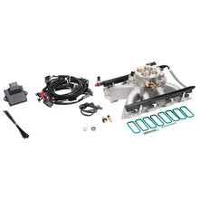 Load image into Gallery viewer, Edelbrock 357000 Fuel Injection System for Select Chevrolet Avalanche, Chevrolet Avalanche 1500, Chevrolet B7, Chevrolet C6500 Kodiak, Chevrolet C7500 Kodiak, Chevrolet Cheyenne, Chevrolet Colorado, Chevrolet Corvette, Chevrolet Express 1500, Chevrolet