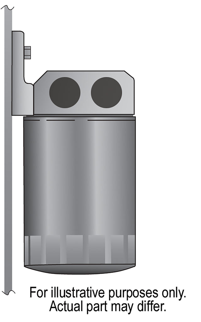 Derale 35727 Premium -10AN Side Ports Dual Filter Mount, 13/16"-16 Filter Threads for Select AM General Hummer, American Motors Concord, American Motors Eagle, American Motors Spirit, Avanti II, Buick Allure, Buick Apollo, Buick Century, Buick Commercial