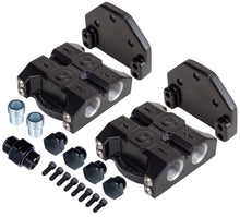 Load image into Gallery viewer, Derale 35727 Premium -10AN Side Ports Dual Filter Mount, 13/16"-16 Filter Threads for Select AM General Hummer, American Motors Concord, American Motors Eagle, American Motors Spirit, Avanti II, Buick Allure, Buick Apollo, Buick Century, Buick Commercial