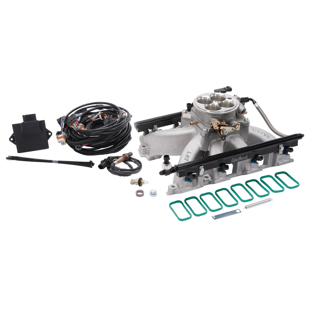 Edelbrock 357500 Fuel Injection System for Select Chevrolet Camaro, Chevrolet Cheyenne, Chevrolet Corvette, Chevrolet SS, Chevrolet Silverado 1500, Chevrolet Tahoe