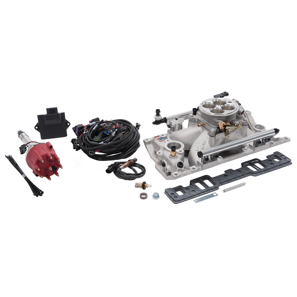 Edelbrock 357800 Fuel Injection System for Select Avanti II, Buick Century, Buick LeSabre, Buick Regal, Buick Skylark, Checker Aerobus, Checker Deluxe, Checker Marathon, Checker Taxicab, Chevrolet 3B, Chevrolet 3C, Chevrolet 3D, Chevrolet 3E, Chevrolet
