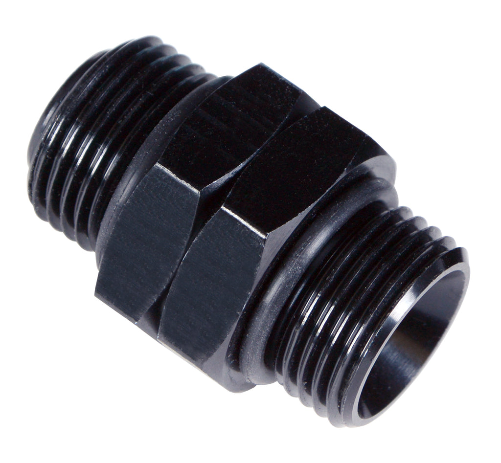 Derale 35799 Aluminum Coupler Fitting, -10AN x -10AN 7/8-14 O-ring, Bright Anodized
