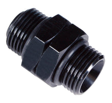 Load image into Gallery viewer, Derale 35799 Aluminum Coupler Fitting, -10AN x -10AN 7/8-14 O-ring, Bright Anodized