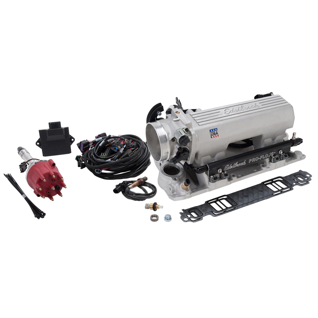 Edelbrock 358100 Fuel Injection System for Select Avanti II, Buick Century, Buick LeSabre, Buick Regal, Buick Skylark, Checker Aerobus, Checker Deluxe, Checker Marathon, Checker Taxicab, Chevrolet 3B, Chevrolet 3C, Chevrolet 3D, Chevrolet 3E, Chevrolet