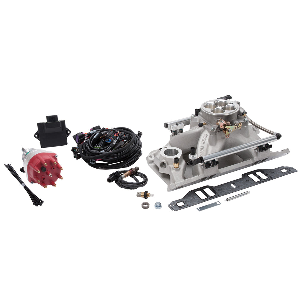 Edelbrock 359000 Fuel Injection System for Select Chrysler Cordoba, Chrysler Fifth Avenue, Chrysler Imperial, Chrysler LeBaron, Chrysler New Yorker, Chrysler Newport, Chrysler Town & Country, Chrysler Valiant, Dodge A100, Dodge A100 Truck, Dodge Aspen,