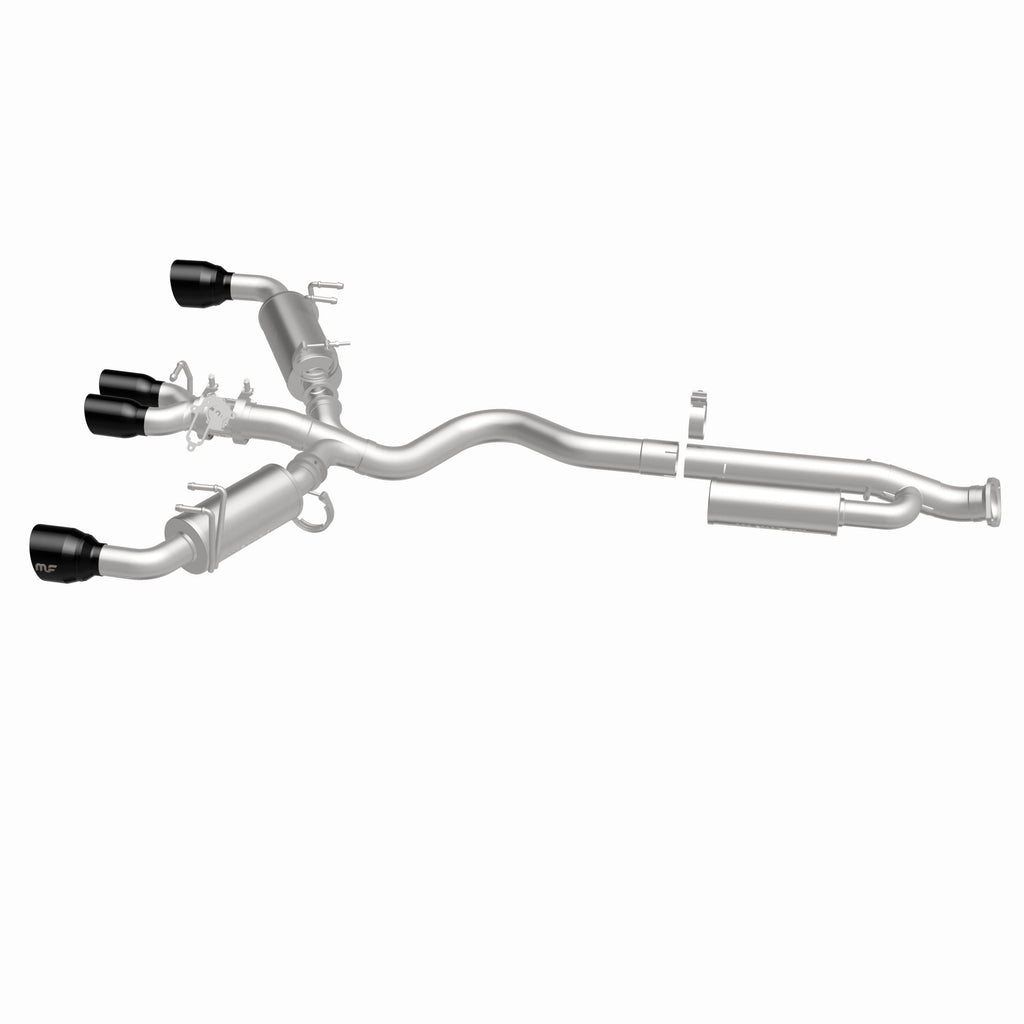 MagnaFlow Exhaust Products 19631 NEO Series Black Chrome Tips Cat-Back System for Select Toyota GR Corolla