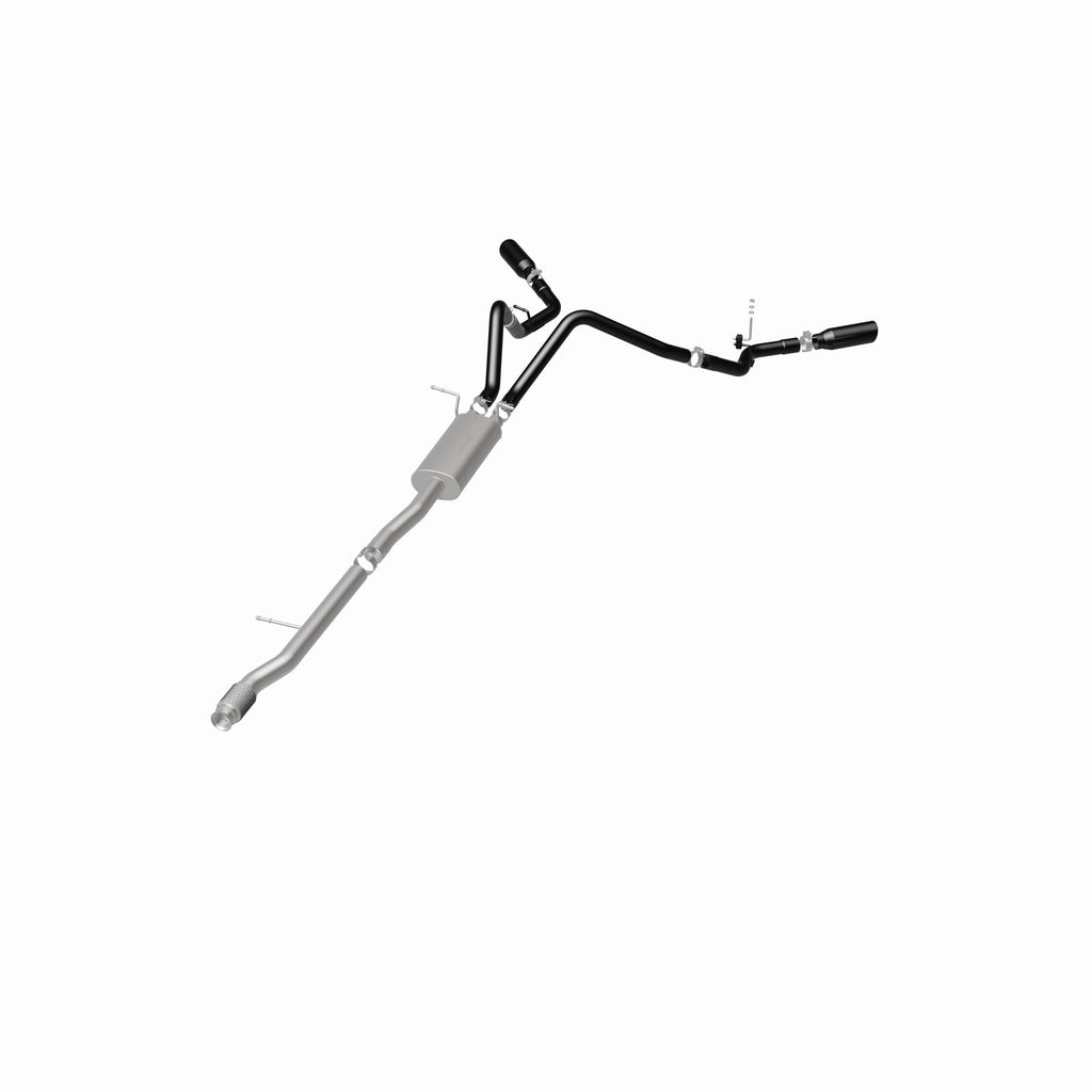 MagnaFlow Exhaust Products 15360 Street Series Black Coated Cat-Back System for Select Chevrolet Silverado 1500, Chevrolet Silverado LD, GMC Sierra 1500, GMC Sierra Limited