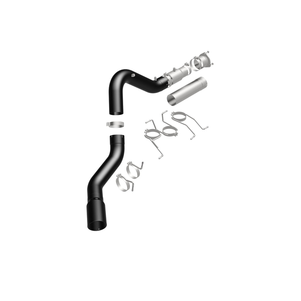 MagnaFlow Exhaust Products 17072 Black DPF Series Diesel 5 in DPF Back for Select Chevrolet Silverado HD, Chevrolet Silverado HD, GMC Sierra HD, GMC Sierra HD
