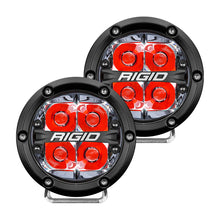 Load image into Gallery viewer, 360-Series-4In-Led-Off-Road-Spot-Beam---Red-Backlight-(Pair)