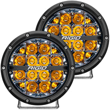 Load image into Gallery viewer, 360-Series-6In-Led-Off-Road-Spot-Beam---Amber-Backlight-(Pair)