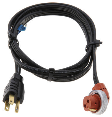 Zerostart 3600015 Pwr cord, 120V 15A Silicone htr term for 860 & 350 Prefix htrs, 5' (1.5m) long