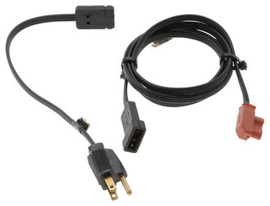 Zerostart 3600018 2 Pc, through-the-grill cordset, stamped steel adptrs, 120V 15Amp rating, 18 AWG