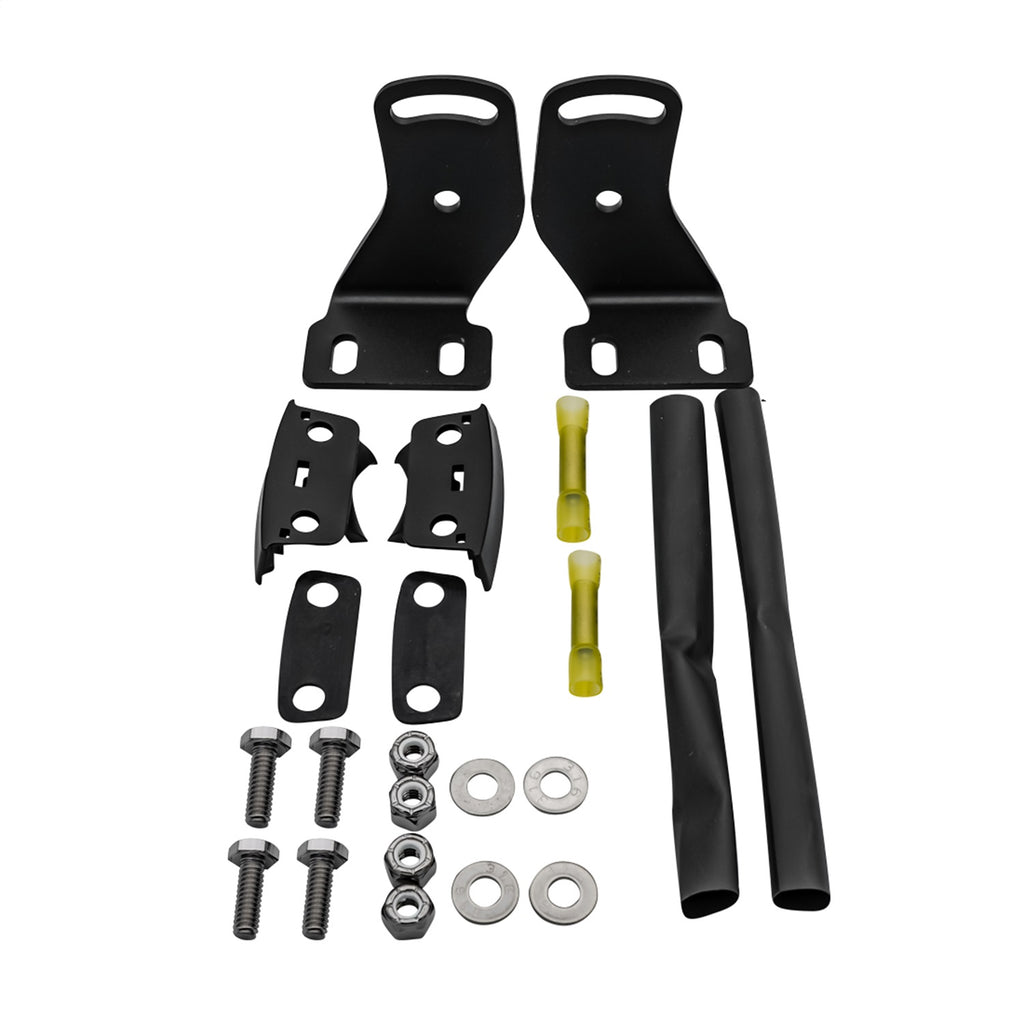Rigid Industries 36005 RIGID RDS-Series Hardware Kit Including Brackets and Bushings; Black ; Single
