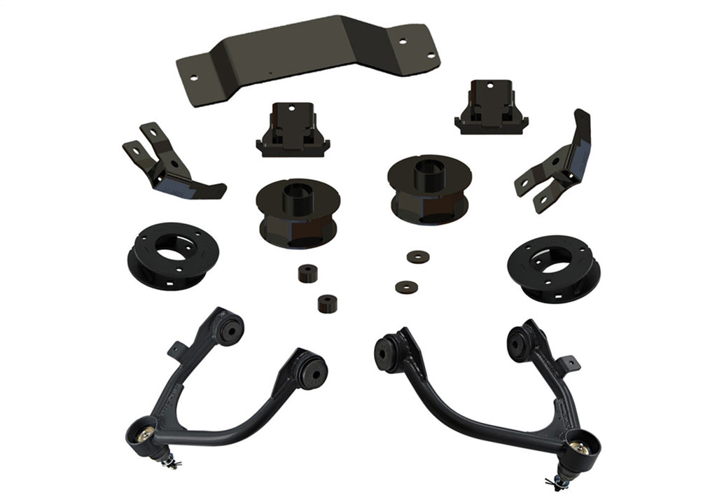 Superlift 3610 3.5in. Lift Kit-15-20 Tahoe/Yukon 4WD w/OE Al or Stamped Steel Ctrl Arms for Select Chevrolet Tahoe, GMC Yukon