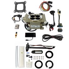 Load image into Gallery viewer, FiTech Fuel Injection 36105 Easy Street 600 HP Classic Gold EFI System Master Kit
