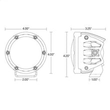 Load image into Gallery viewer, Rigid Industries 36120 360-SERIES 4 INCH LED SAE FOG BEAM WHITE ; PAIR