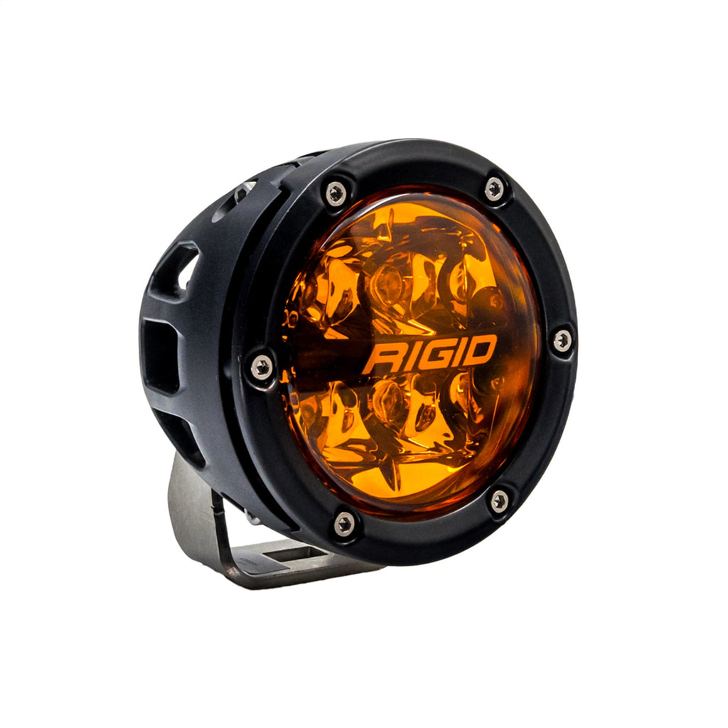 Rigid Industries 36123 360-SERIES 4 INCH LED SPOT BEAM AMBER PRO ; PAIR