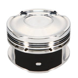 JE Pistons 361285 Piston Set, 2618, Inv Dome/Dish, 3.032 Bore, 1.099 CD, 0.787 Pin, Set of 4.