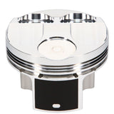 JE Pistons 361473 Piston Set, 2618, Dome, 3.189 Bore, 1.201 CD, 0.787 Pin, Set of 4.