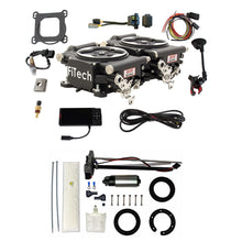 Load image into Gallery viewer, FiTech Fuel Injection 36162 Go EFI 2x4 625 HP Matte Black EFI System Master Kit