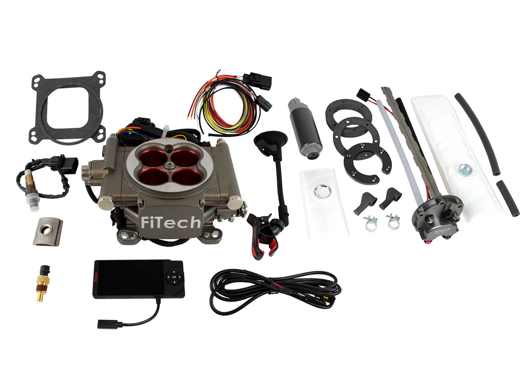 FiTech Fuel Injection 36203 Go Street 400 HP Cast EFI System With Go Fuel 340 LPH In Tank Master Kit