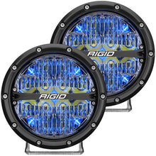 Load image into Gallery viewer, Rigid Industries 36207 360-SERIES 6 INCH LED OFF-ROAD DRIVE BEAM BLUE BACKLIGHT ; PAIR