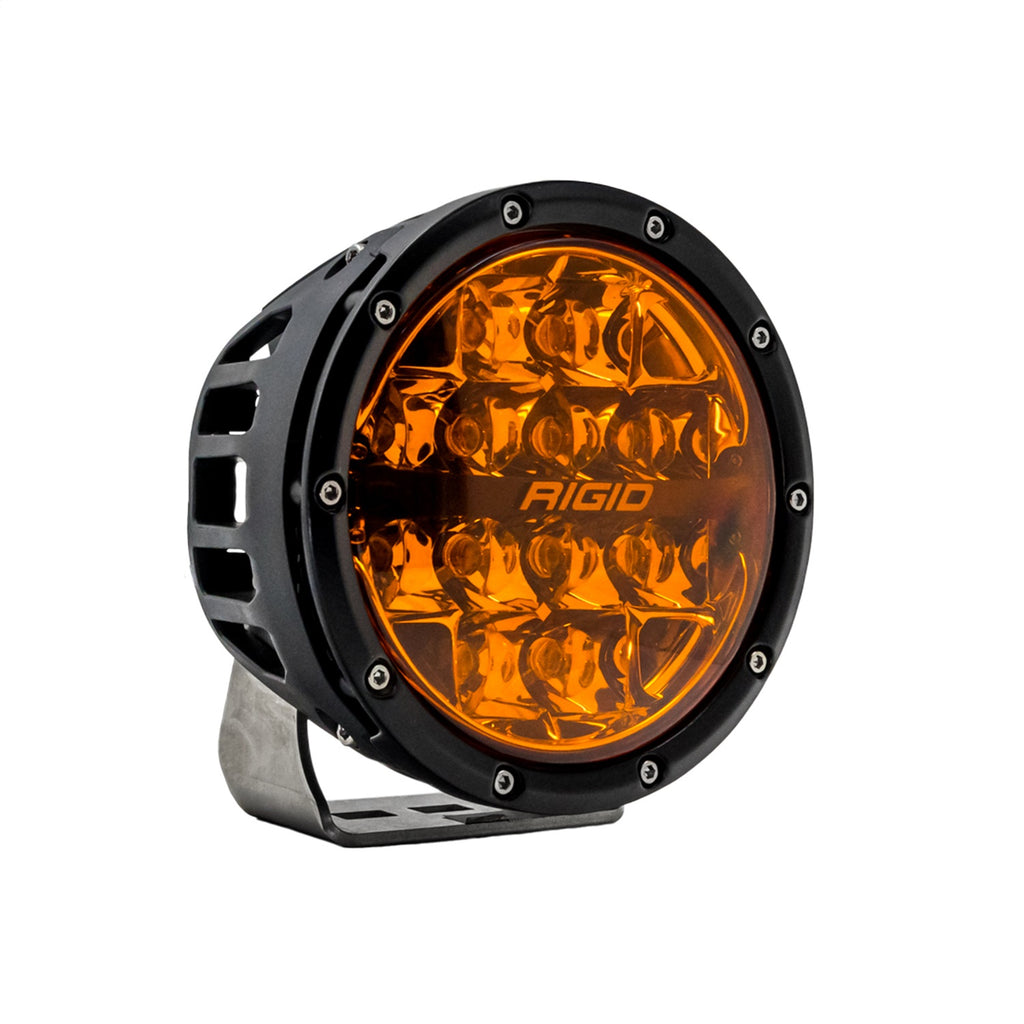 Rigid Industries 36210 360-SERIES 6 INCH LED OFF-ROAD SPOT BEAM AMBER PRO;PAIR